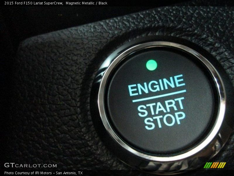 Magnetic Metallic / Black 2015 Ford F150 Lariat SuperCrew