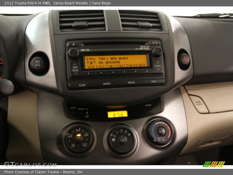 Sandy Beach Metallic / Sand Beige 2012 Toyota RAV4 I4 4WD
