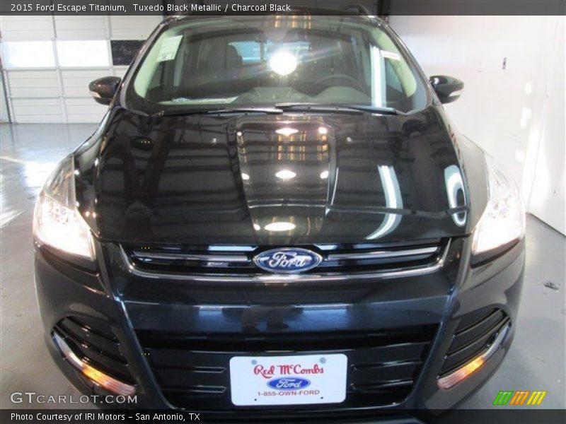 Tuxedo Black Metallic / Charcoal Black 2015 Ford Escape Titanium