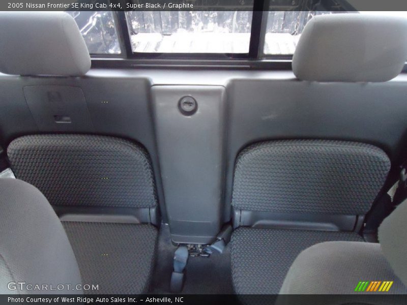 Super Black / Graphite 2005 Nissan Frontier SE King Cab 4x4
