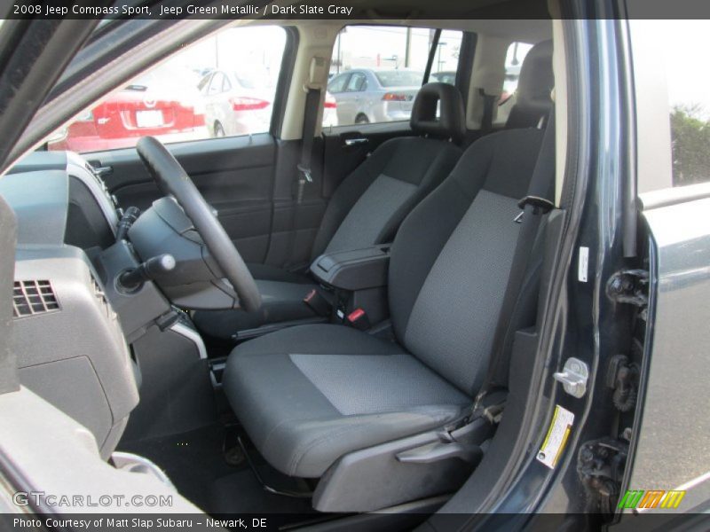 Jeep Green Metallic / Dark Slate Gray 2008 Jeep Compass Sport