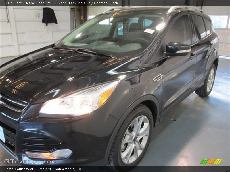 Tuxedo Black Metallic / Charcoal Black 2015 Ford Escape Titanium