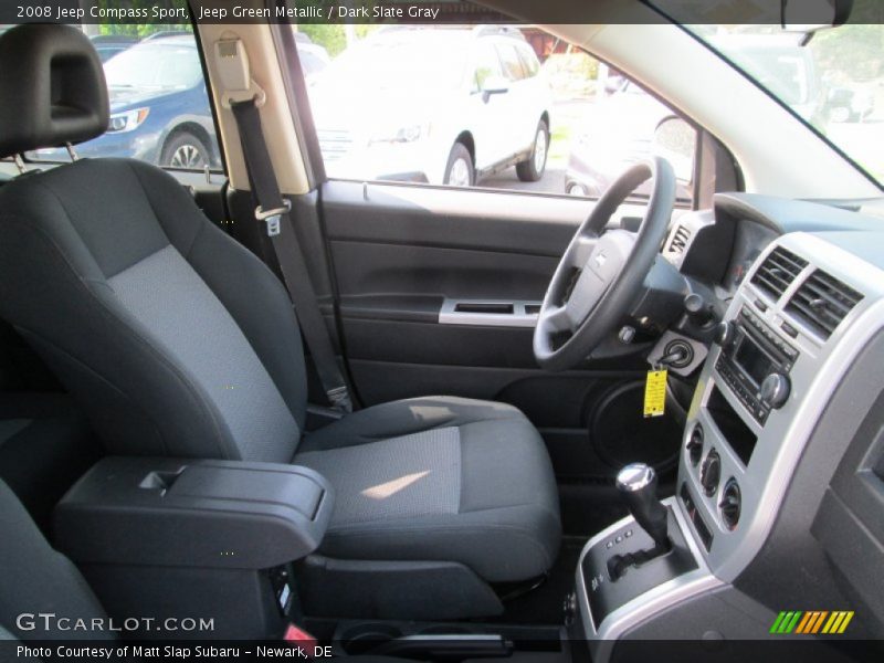 Jeep Green Metallic / Dark Slate Gray 2008 Jeep Compass Sport
