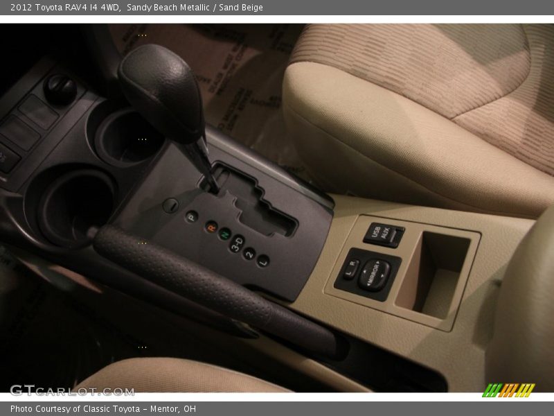Sandy Beach Metallic / Sand Beige 2012 Toyota RAV4 I4 4WD