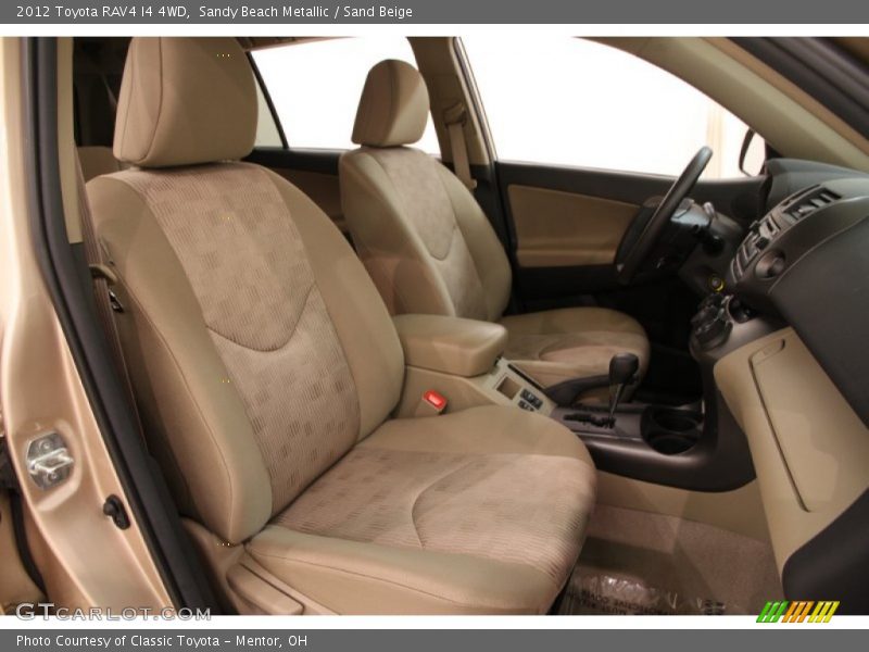 Sandy Beach Metallic / Sand Beige 2012 Toyota RAV4 I4 4WD