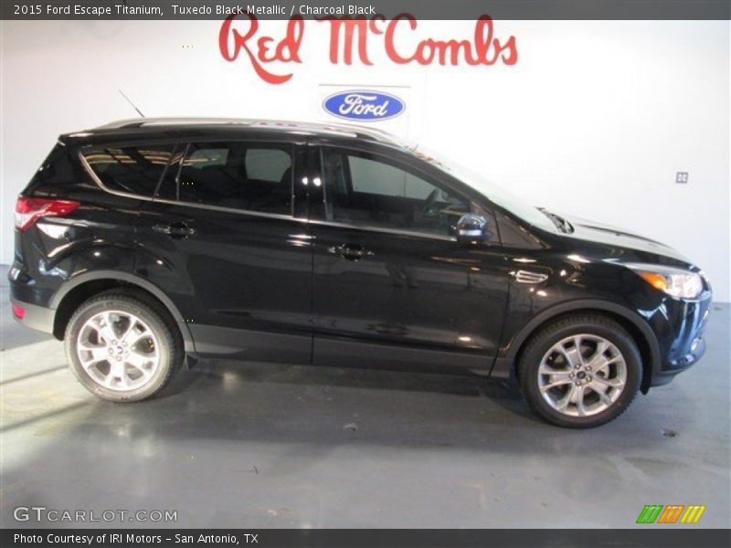 Tuxedo Black Metallic / Charcoal Black 2015 Ford Escape Titanium