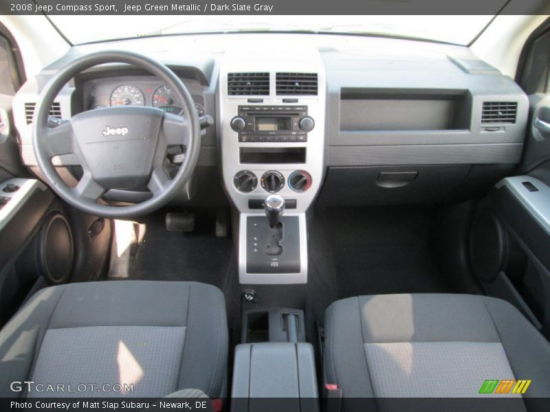 Jeep Green Metallic / Dark Slate Gray 2008 Jeep Compass Sport