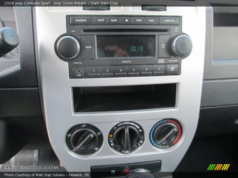 Jeep Green Metallic / Dark Slate Gray 2008 Jeep Compass Sport