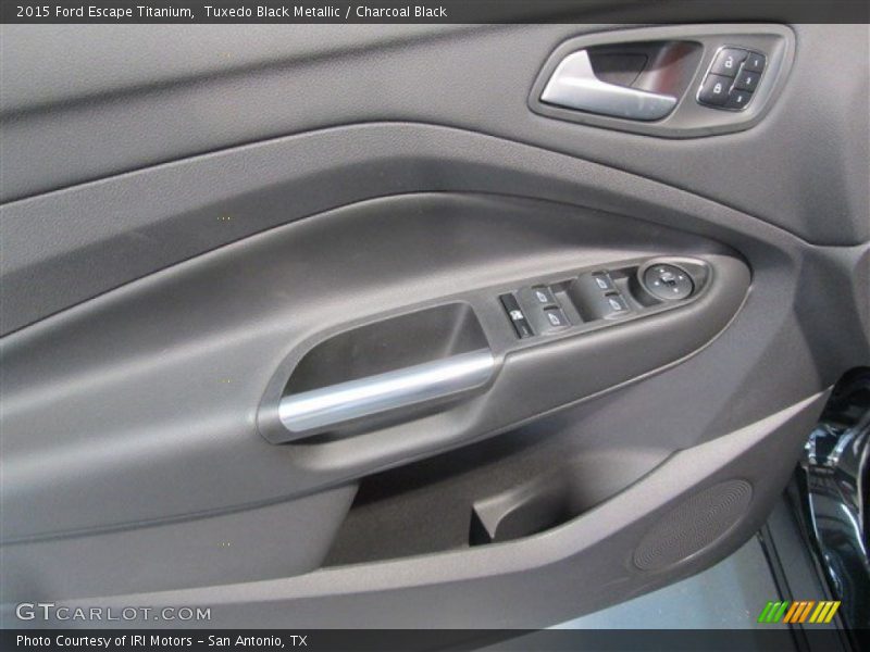 Tuxedo Black Metallic / Charcoal Black 2015 Ford Escape Titanium