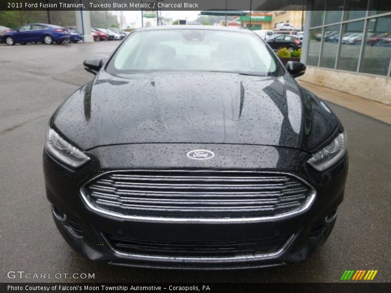 Tuxedo Black Metallic / Charcoal Black 2013 Ford Fusion Titanium