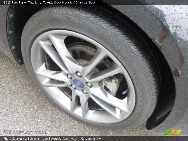 Tuxedo Black Metallic / Charcoal Black 2013 Ford Fusion Titanium