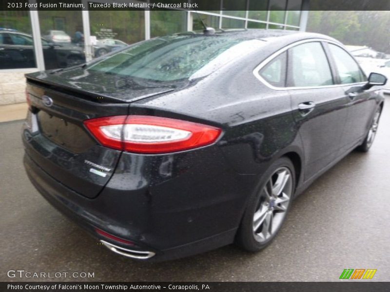 Tuxedo Black Metallic / Charcoal Black 2013 Ford Fusion Titanium