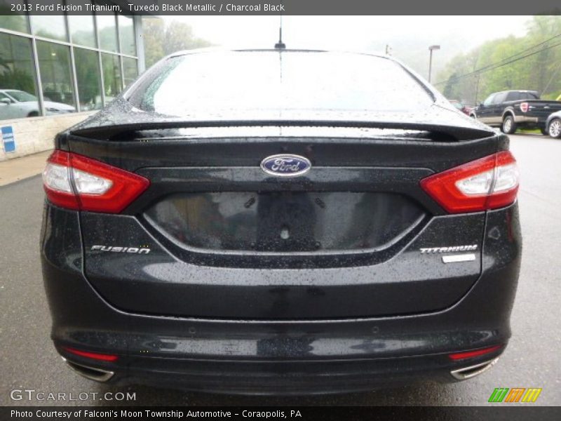 Tuxedo Black Metallic / Charcoal Black 2013 Ford Fusion Titanium