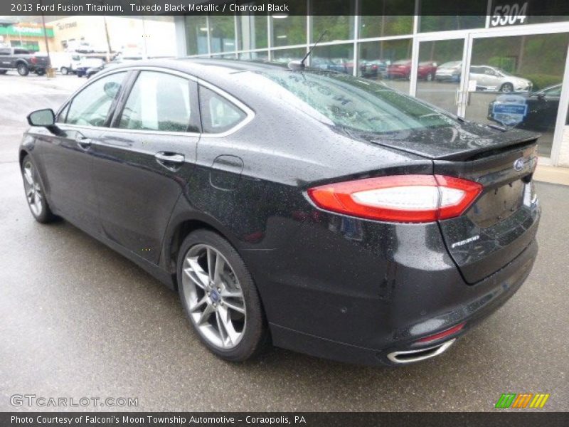 Tuxedo Black Metallic / Charcoal Black 2013 Ford Fusion Titanium