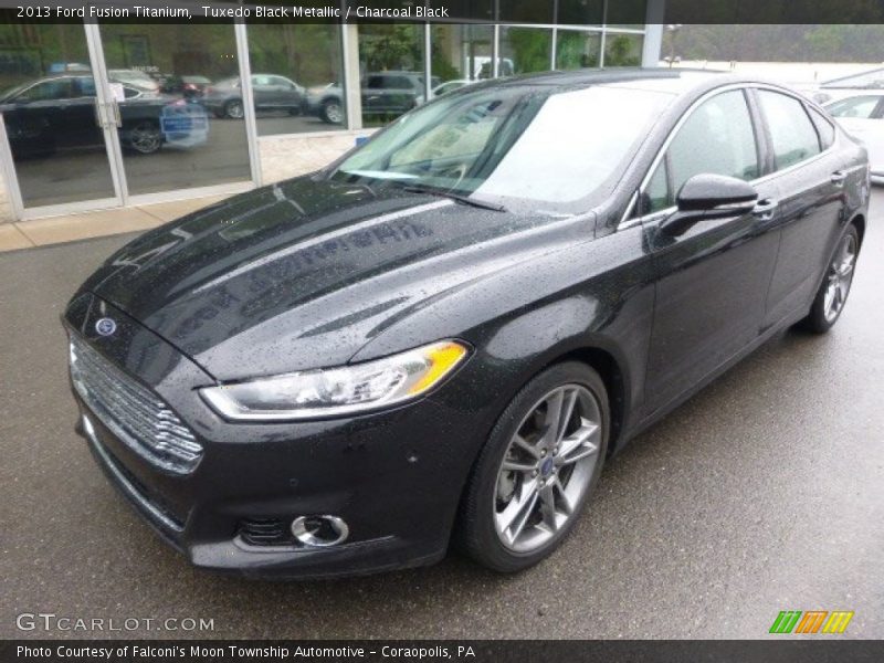 Tuxedo Black Metallic / Charcoal Black 2013 Ford Fusion Titanium