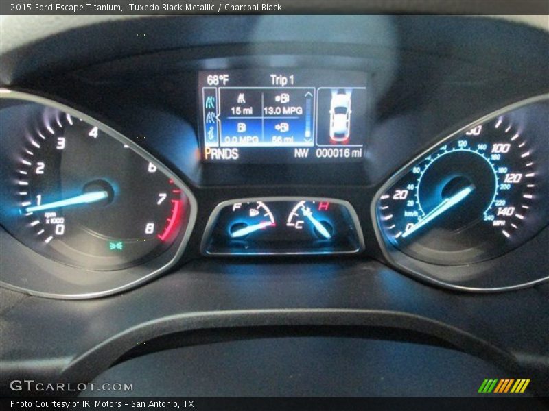 Tuxedo Black Metallic / Charcoal Black 2015 Ford Escape Titanium