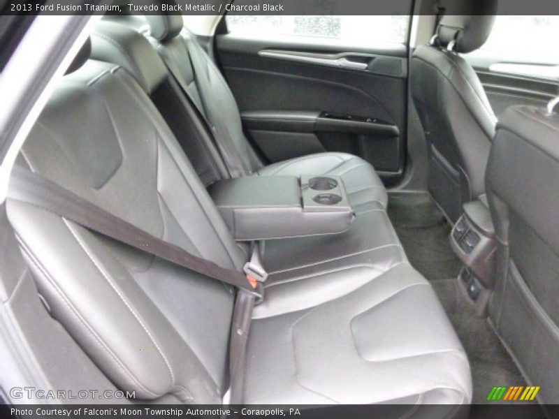 Tuxedo Black Metallic / Charcoal Black 2013 Ford Fusion Titanium