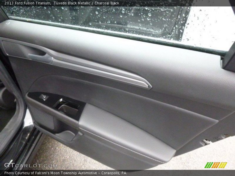 Tuxedo Black Metallic / Charcoal Black 2013 Ford Fusion Titanium