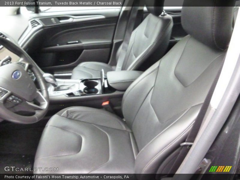 Tuxedo Black Metallic / Charcoal Black 2013 Ford Fusion Titanium