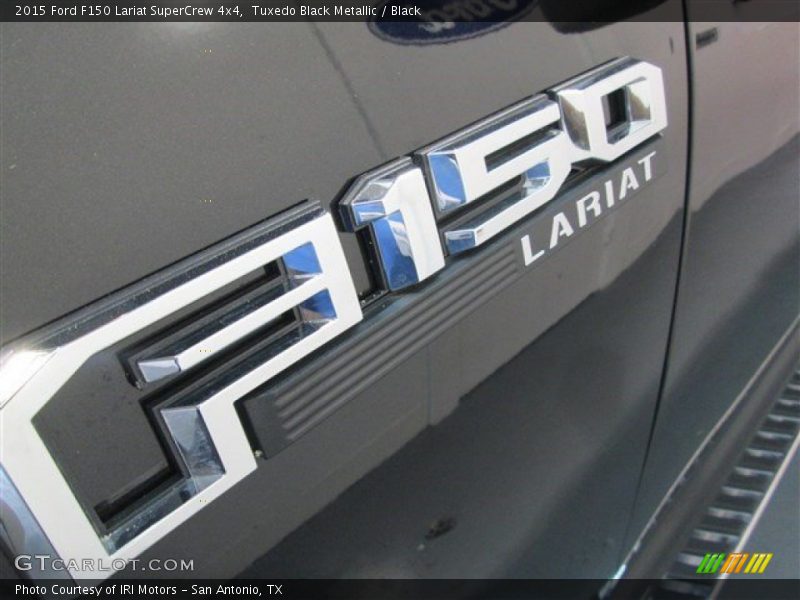 Tuxedo Black Metallic / Black 2015 Ford F150 Lariat SuperCrew 4x4