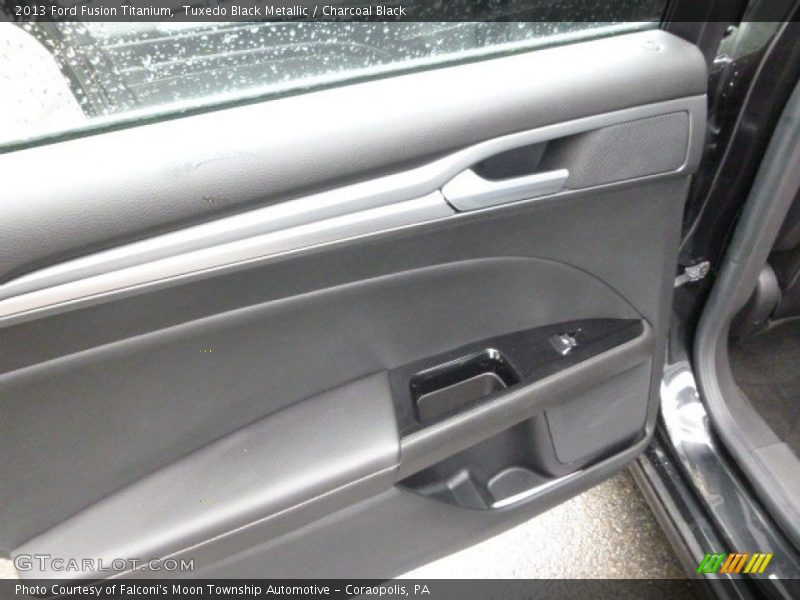 Tuxedo Black Metallic / Charcoal Black 2013 Ford Fusion Titanium