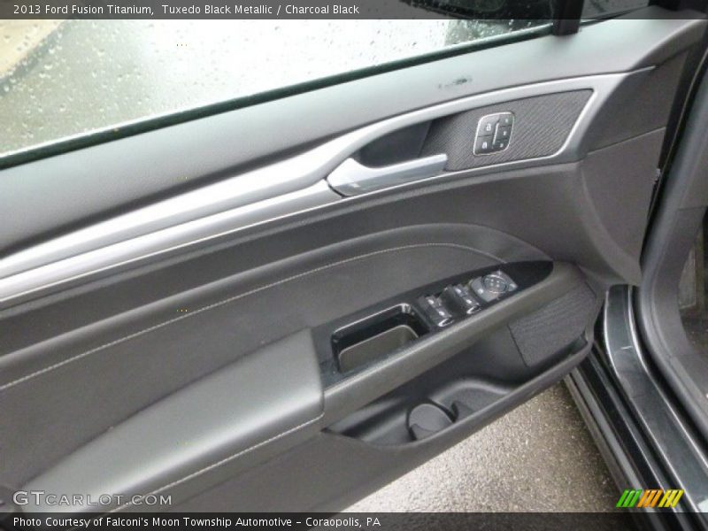 Tuxedo Black Metallic / Charcoal Black 2013 Ford Fusion Titanium