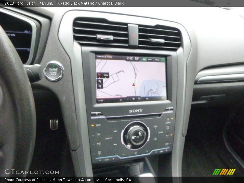 Tuxedo Black Metallic / Charcoal Black 2013 Ford Fusion Titanium