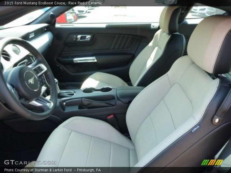  2015 Mustang EcoBoost Coupe Ceramic Interior