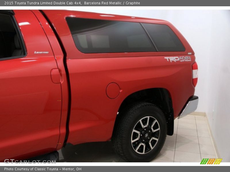 Barcelona Red Metallic / Graphite 2015 Toyota Tundra Limited Double Cab 4x4