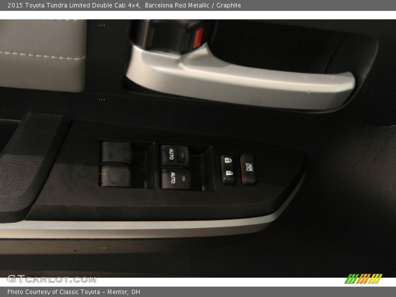 Barcelona Red Metallic / Graphite 2015 Toyota Tundra Limited Double Cab 4x4