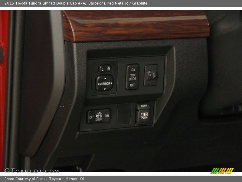 Barcelona Red Metallic / Graphite 2015 Toyota Tundra Limited Double Cab 4x4