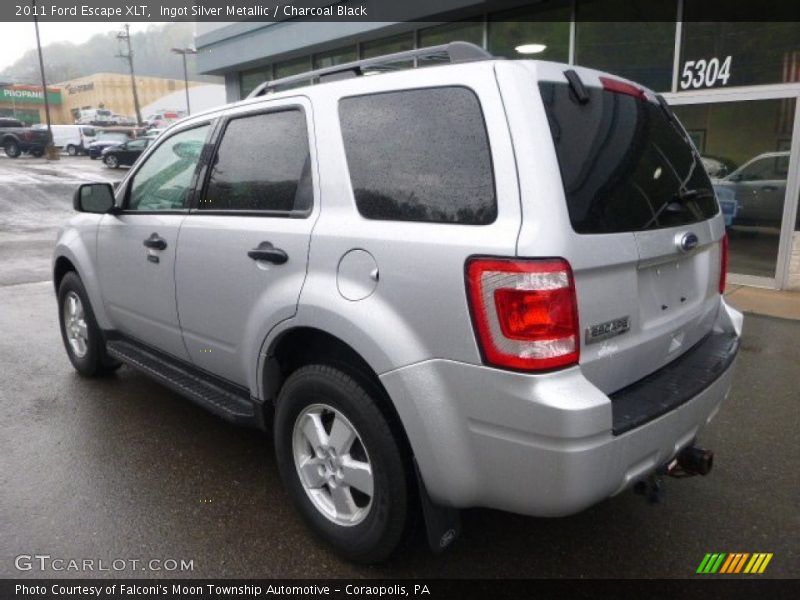 Ingot Silver Metallic / Charcoal Black 2011 Ford Escape XLT