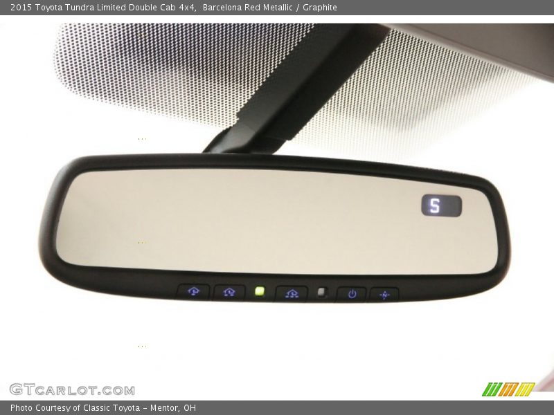 Barcelona Red Metallic / Graphite 2015 Toyota Tundra Limited Double Cab 4x4