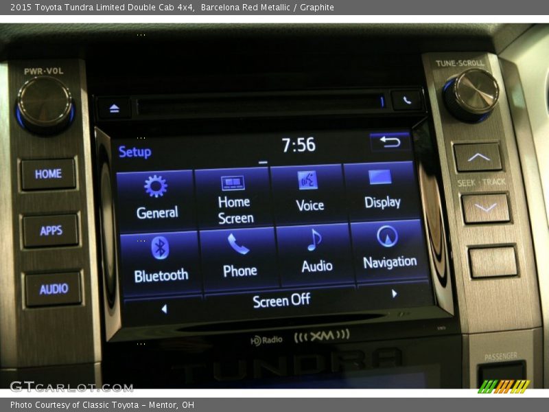Barcelona Red Metallic / Graphite 2015 Toyota Tundra Limited Double Cab 4x4