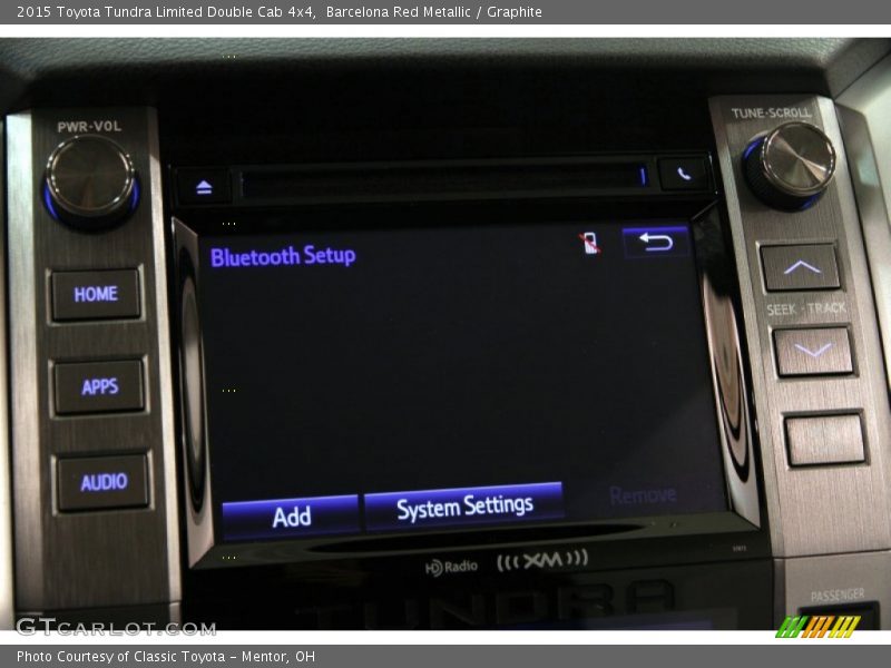Barcelona Red Metallic / Graphite 2015 Toyota Tundra Limited Double Cab 4x4