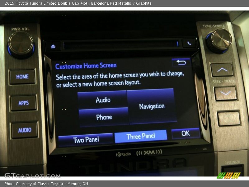 Barcelona Red Metallic / Graphite 2015 Toyota Tundra Limited Double Cab 4x4