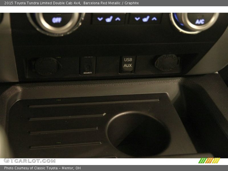 Barcelona Red Metallic / Graphite 2015 Toyota Tundra Limited Double Cab 4x4