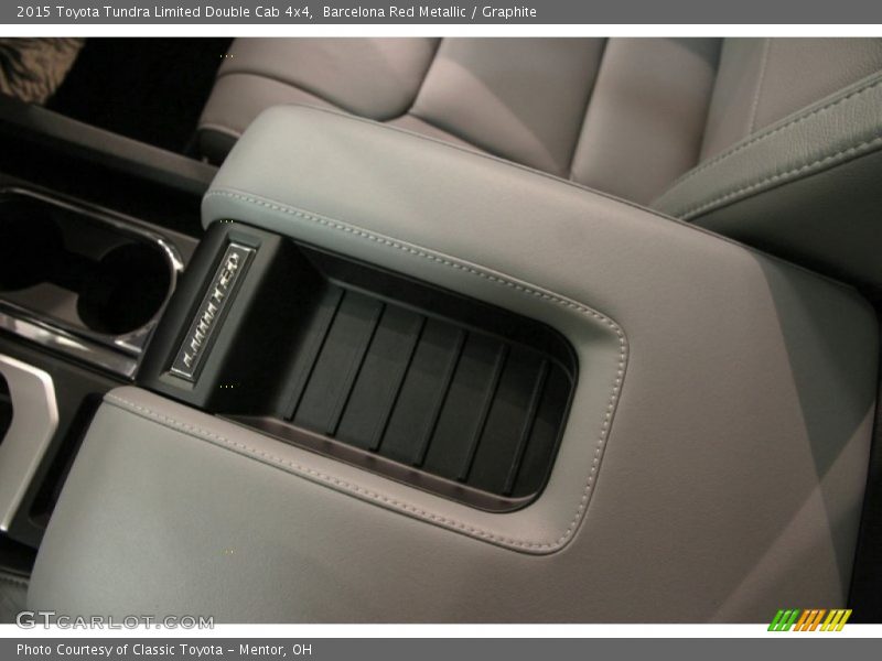 Barcelona Red Metallic / Graphite 2015 Toyota Tundra Limited Double Cab 4x4