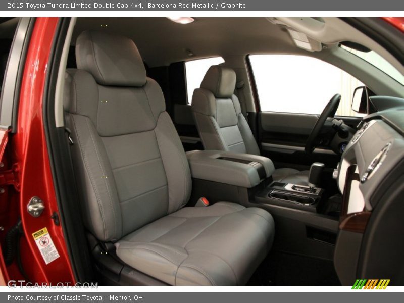 Barcelona Red Metallic / Graphite 2015 Toyota Tundra Limited Double Cab 4x4
