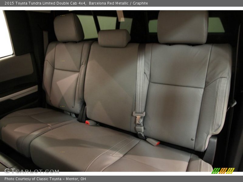 Barcelona Red Metallic / Graphite 2015 Toyota Tundra Limited Double Cab 4x4