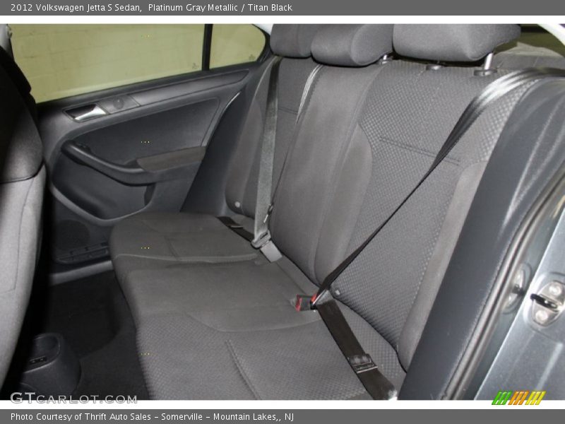 Platinum Gray Metallic / Titan Black 2012 Volkswagen Jetta S Sedan