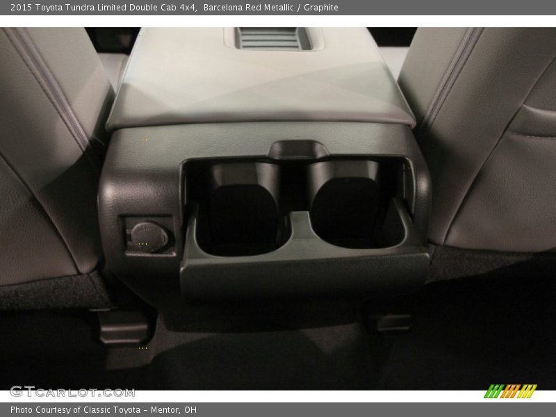 Barcelona Red Metallic / Graphite 2015 Toyota Tundra Limited Double Cab 4x4
