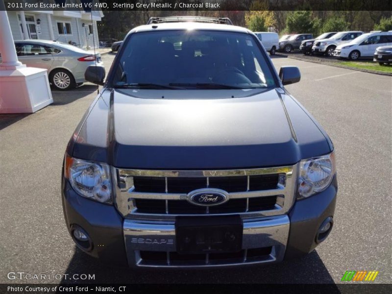 Sterling Grey Metallic / Charcoal Black 2011 Ford Escape Limited V6 4WD