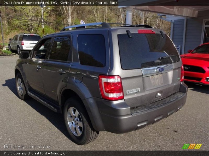 Sterling Grey Metallic / Charcoal Black 2011 Ford Escape Limited V6 4WD
