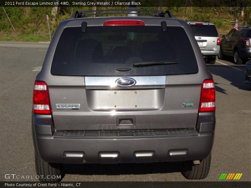 Sterling Grey Metallic / Charcoal Black 2011 Ford Escape Limited V6 4WD