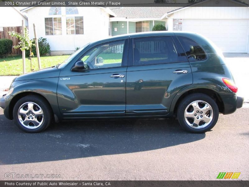 Shale Green Metallic / Taupe 2001 Chrysler PT Cruiser Limited