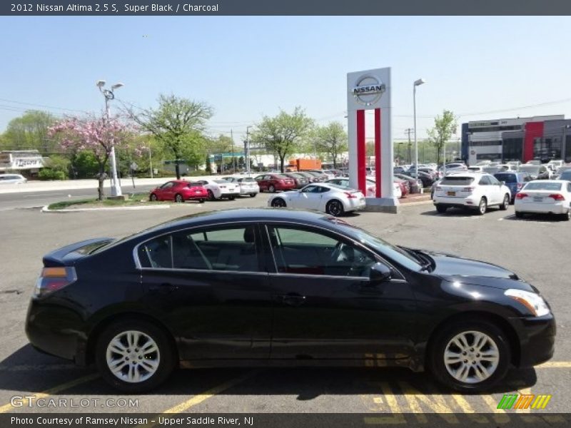 Super Black / Charcoal 2012 Nissan Altima 2.5 S