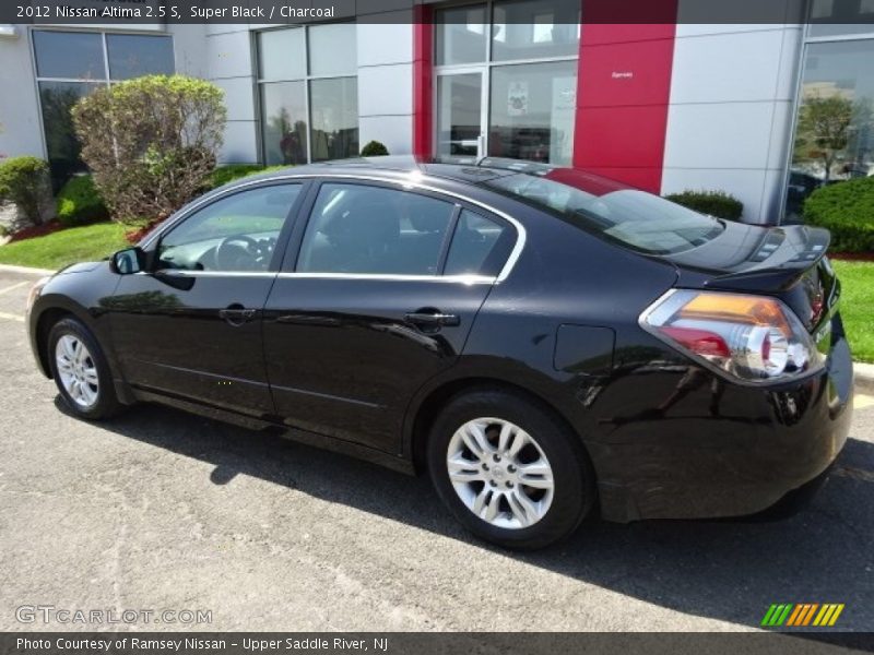 Super Black / Charcoal 2012 Nissan Altima 2.5 S