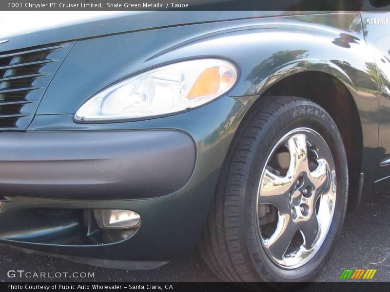 Shale Green Metallic / Taupe 2001 Chrysler PT Cruiser Limited