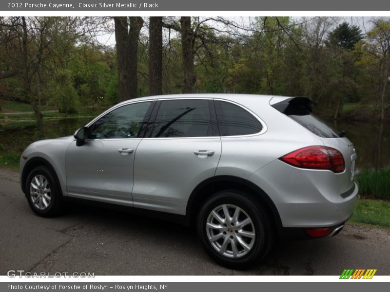 Classic Silver Metallic / Black 2012 Porsche Cayenne